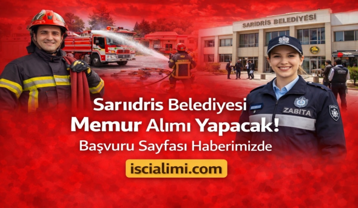 Sarıidris Belediyesi Memur Alımı 2026 – Başvuru Adresi ve Şartları