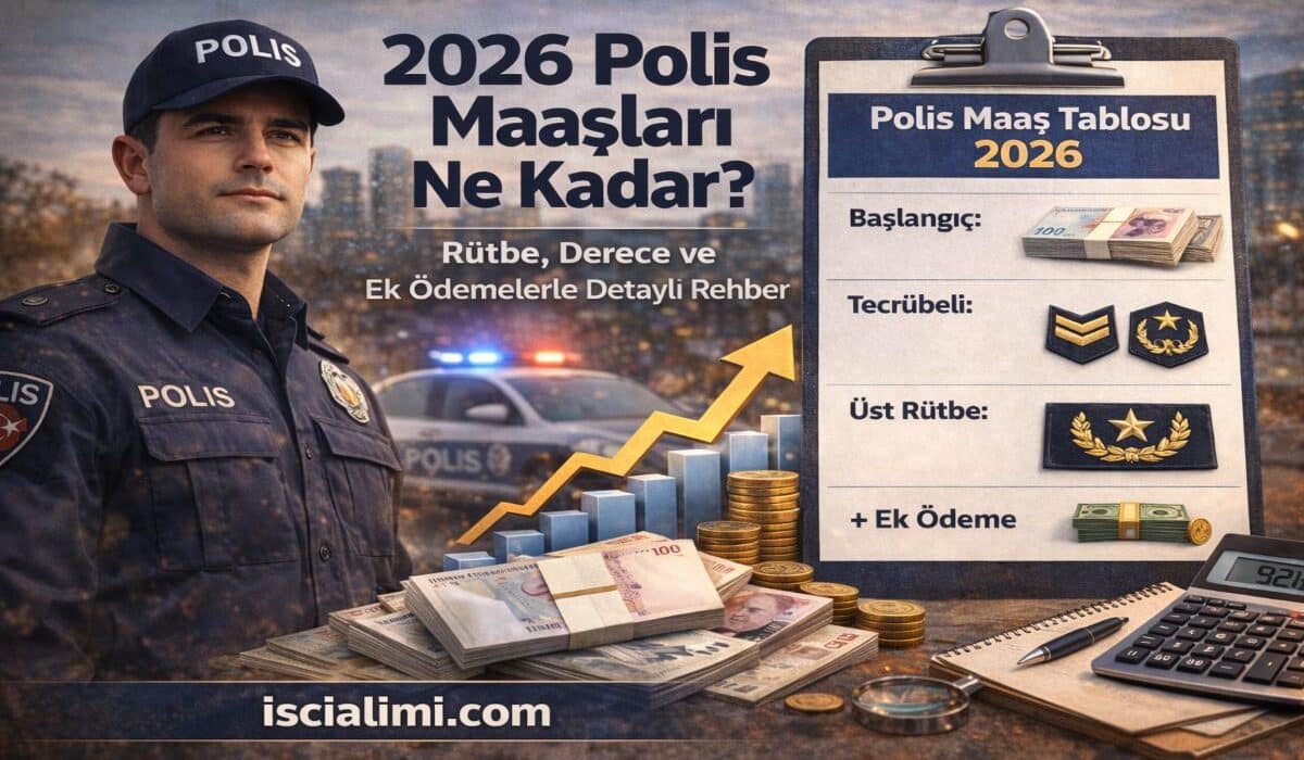 2026 Polis Maaşları Ne Kadar? Rütbe, Derece ve Ek Ödemelerle Detaylı Rehber