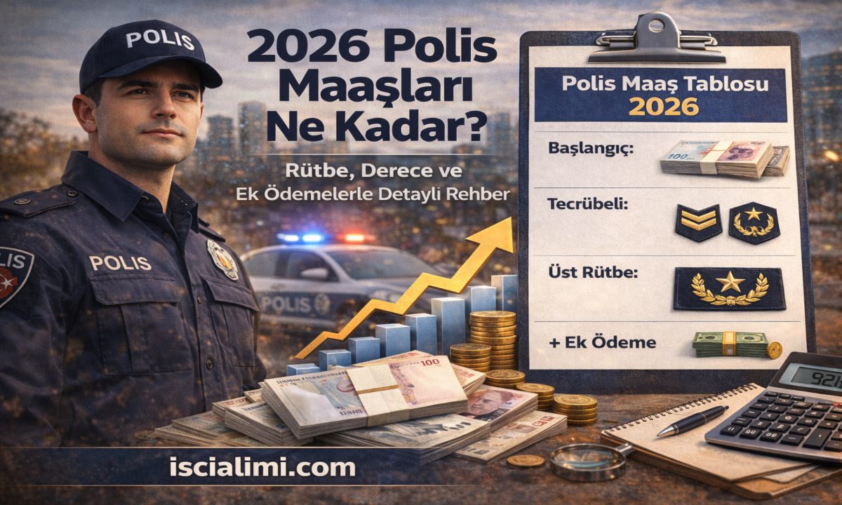 2026 Polis Maaşları Ne Kadar? Rütbe, Derece ve Ek Ödemelerle Detaylı Rehber