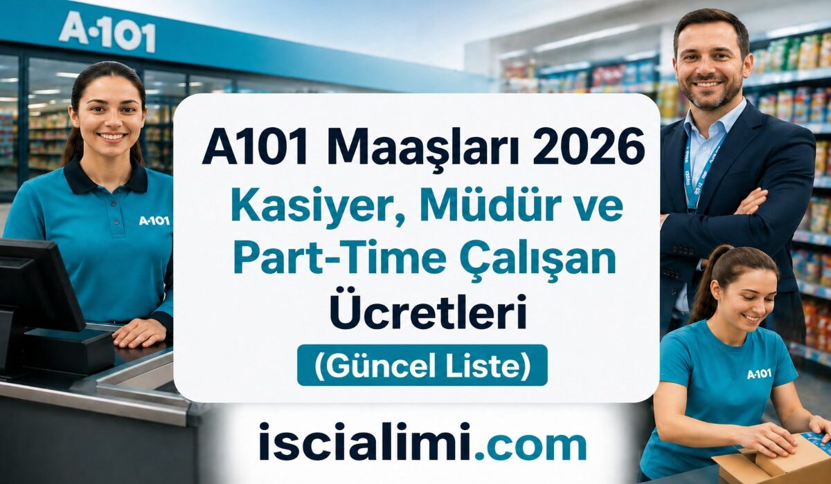 A101 Maaşları 2026 – Kasiyer, Müdür ve Part-Time Çalışan Ücretleri (Güncel Liste)
