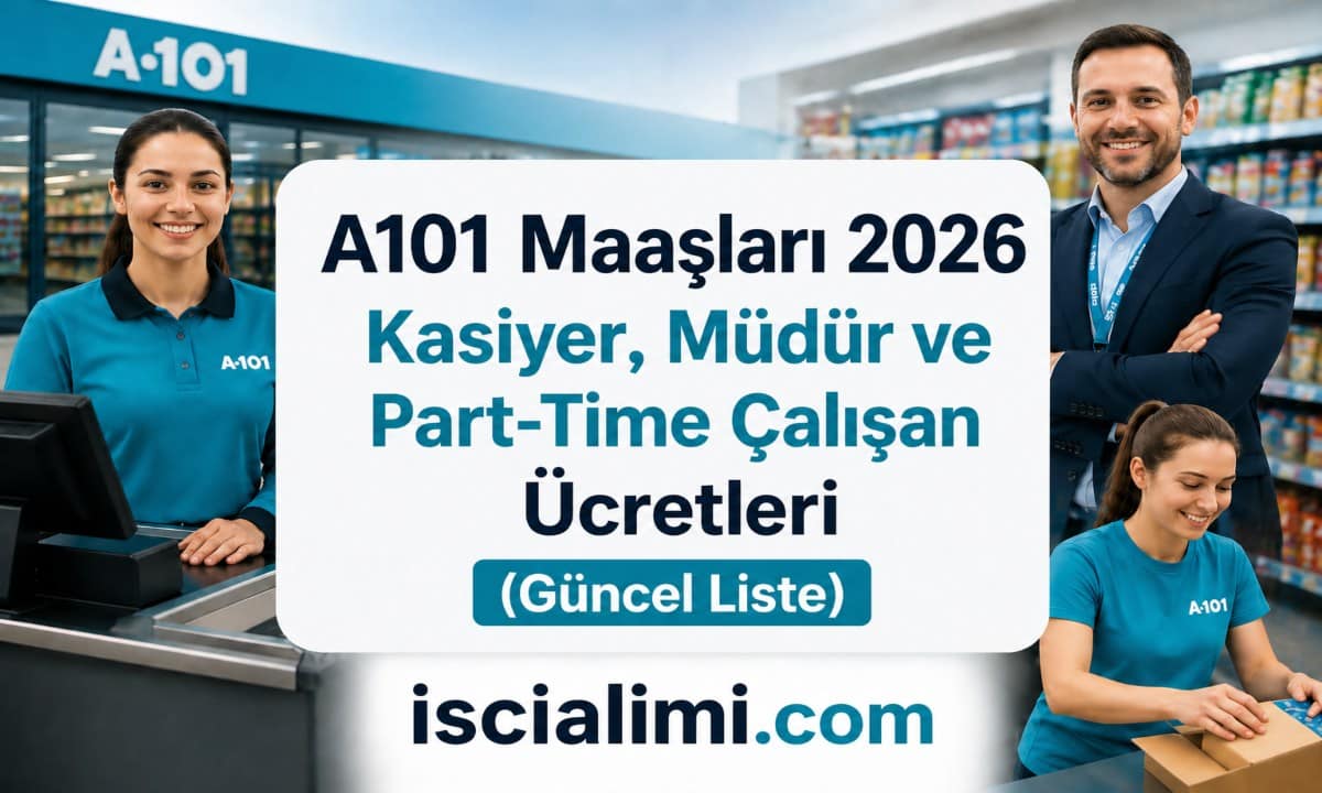 A101 Maaşları 2026 – Kasiyer, Müdür ve Part-Time Çalışan Ücretleri (Güncel Liste)
