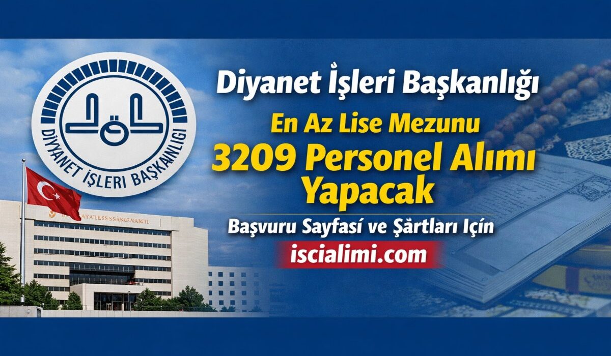 Diyanet İşleri Başkanlığı Personel Alımı 2026 – Güncel Başvuru Sayfası ve Şartları