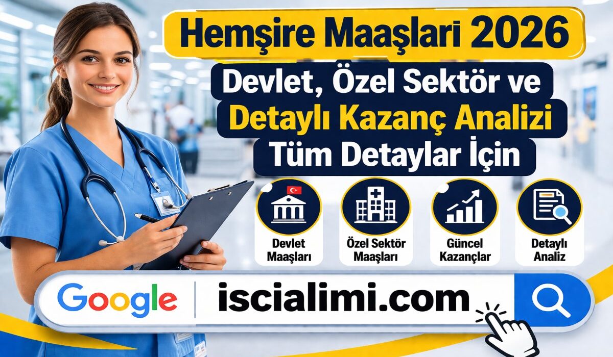 Hemşire Maaşları 2026 – Devlet, Özel Sektör ve Detaylı Kazanç Analizi