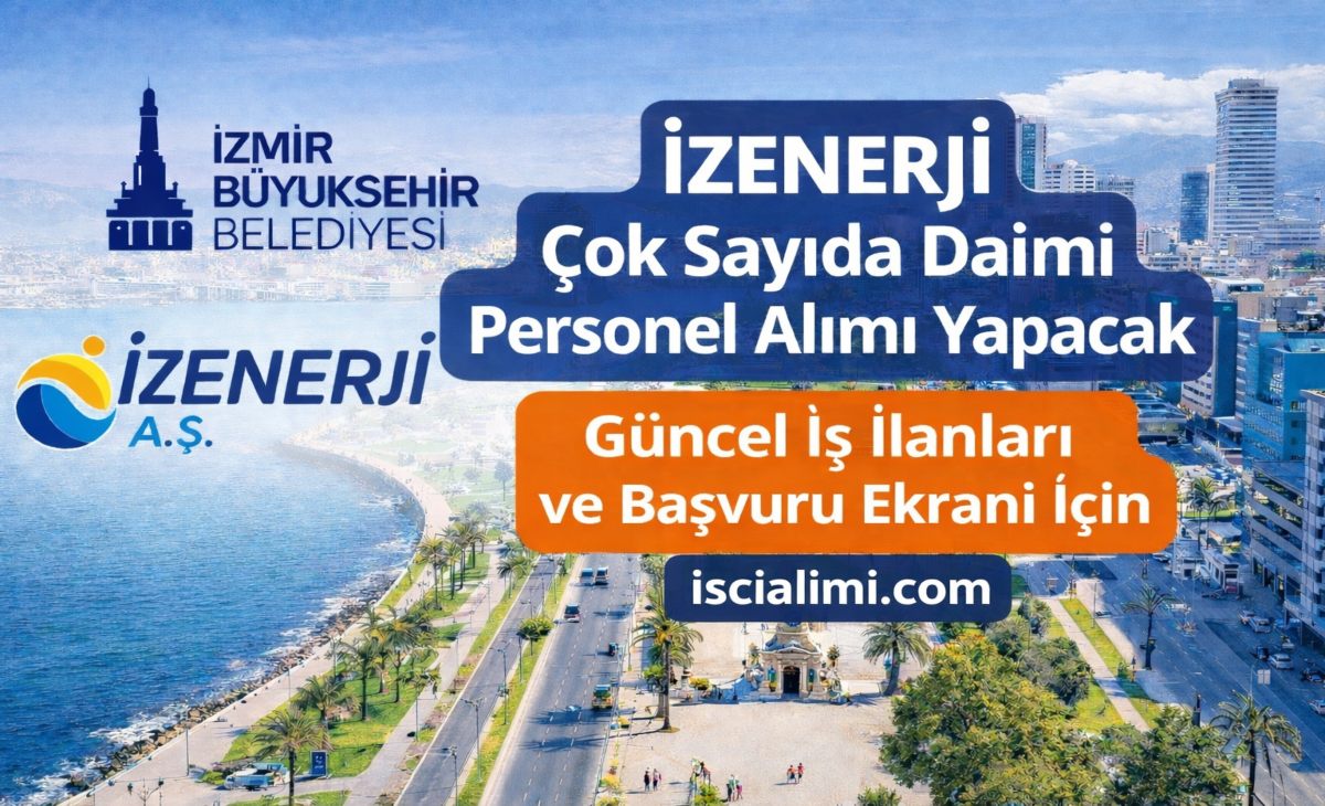 İZENERJİ Personel Alımı 2026 – Güncel İş İlanları ve Başvuru Ekranı