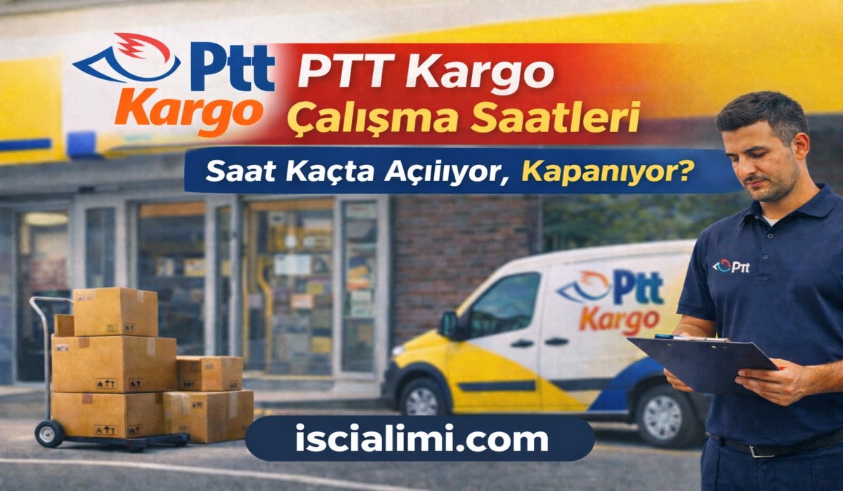 PTT Kargo Çalışma Saatleri 2026 – Saat Kaçta Açılıyor, Kapanıyor?