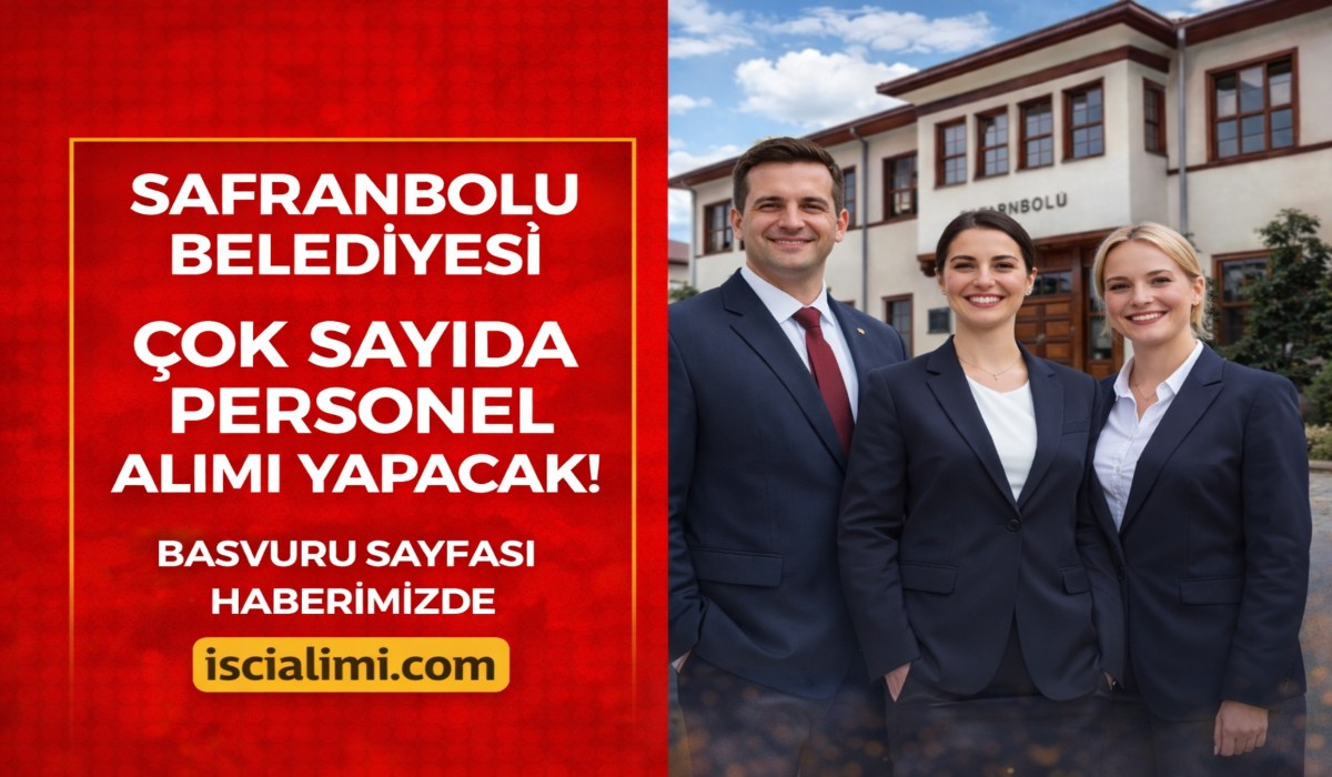 Safranbolu Belediyesi Personel Alımı 2026 – Güncel İş Başvuru Sayfası ve Şartları