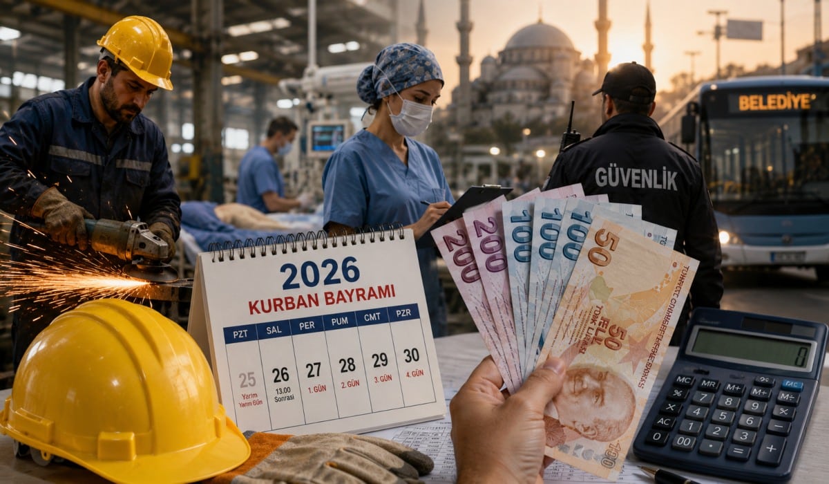 9 Günlük Bayram Tatilinde Çalışan İşçiye Büyük Sürpriz! Kaç Gün Çift Yevmiye Alacaksınız? İşte Yasal Sınır