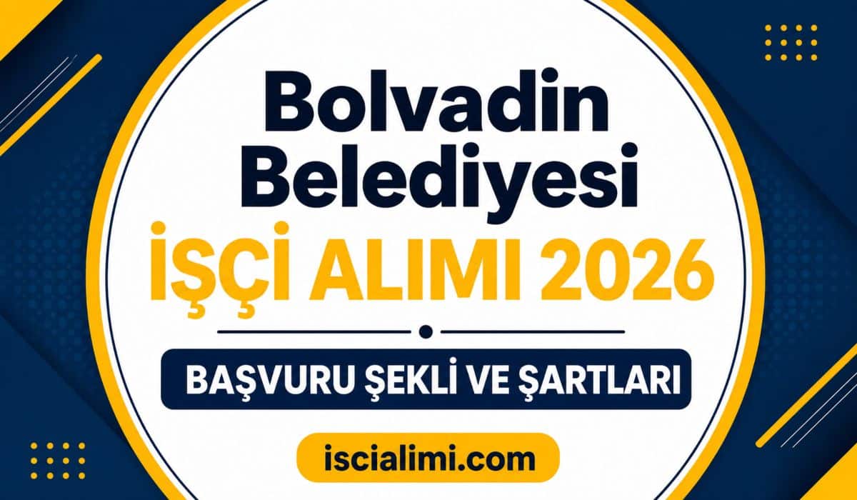 Bolvadin Belediyesi İşçi Alımı 2026 – Başvuru Şekli ve Şartları
