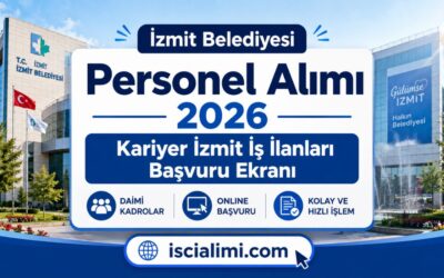 İzmit Belediyesi Personel Alımı 2026 – Kariyer İzmit İş İlanları Başvuru Ekranı