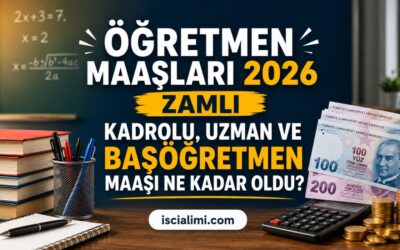 Öğretmen Maaşları 2026: Zamlı Kadrolu, Uzman ve Başöğretmen Maaşı Ne Kadar Oldu?