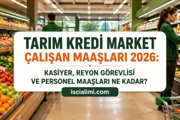 Tarım Kredi Market Çalışan Maaşları 2026: Kasiyer, Reyon Görevlisi ve Personel Maaşları Ne Kadar?