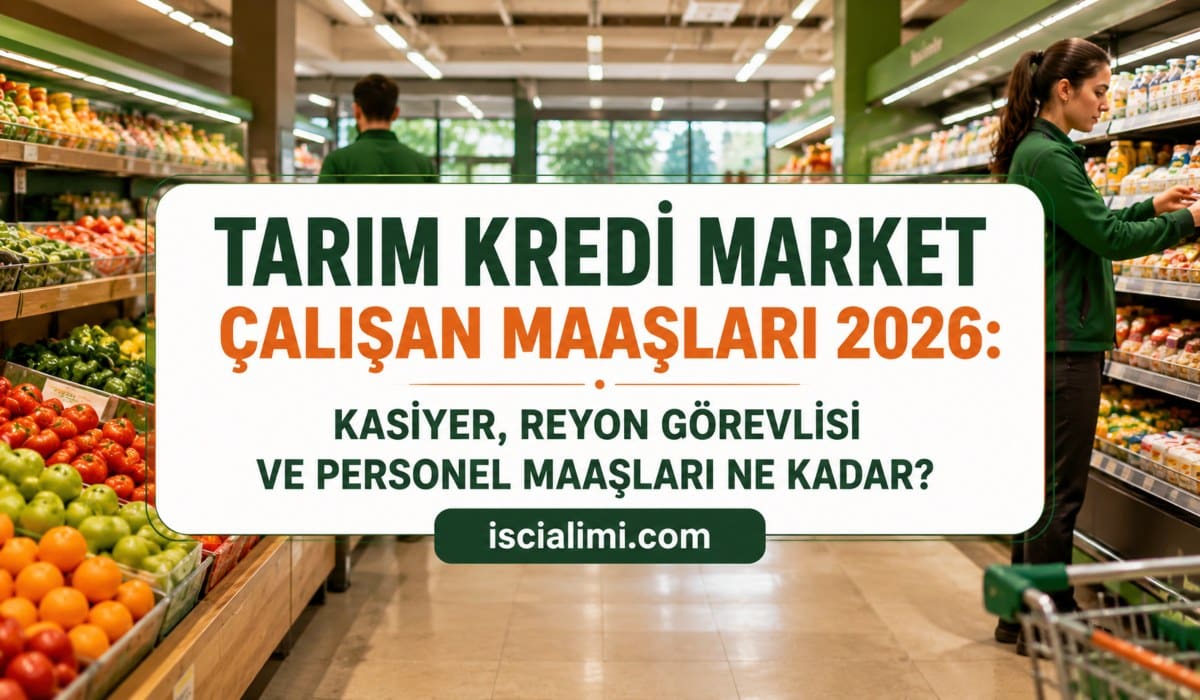 Tarım Kredi Market Çalışan Maaşları 2026: Kasiyer, Reyon Görevlisi ve Personel Maaşları Ne Kadar?