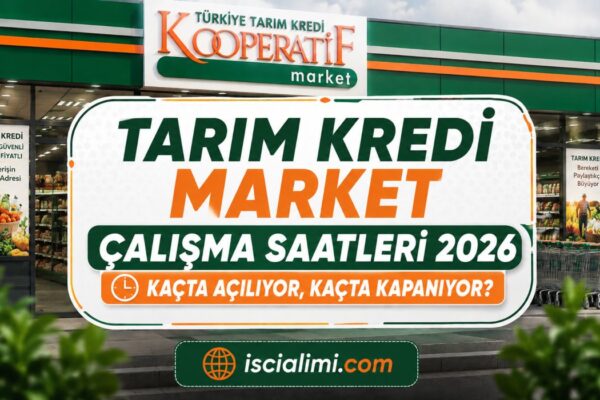 Tarım Kredi Market Çalışma Saatleri 2026: Kaçta Açılıyor, Kaçta Kapanıyor?