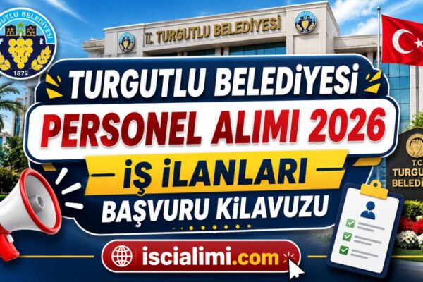 Turgutlu Belediyesi Personel Alımı 2026 – İş İlanları Başvuru Kılavuzu