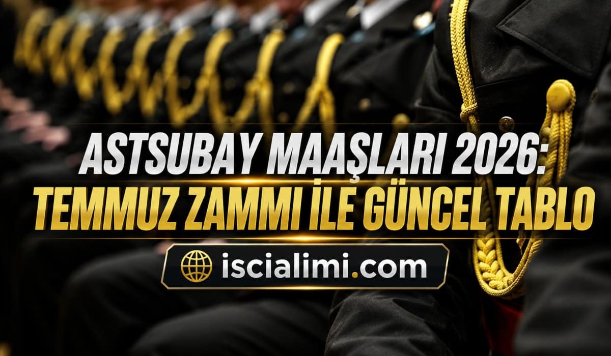 Astsubay Maaşı 2026: Temmuz Zammı Sonrası Rütbe, Kıdem ve Ek Ödemelere Göre Güncel Rehber