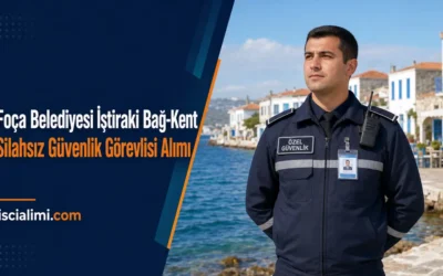 Foça Belediyesi İştiraki Bağ-Kent 6 Silahsız Güvenlik Görevlisi Alımı 2026