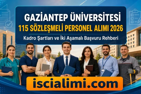 Gaziantep Üniversitesi 115 Sözleşmeli Personel Alımı 2026: Kadro Şartları ve İki Aşamalı Başvuru Rehberi