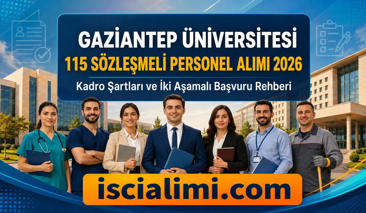 Gaziantep Üniversitesi 115 Sözleşmeli Personel Alımı 2026: Kadro Şartları ve İki Aşamalı Başvuru Rehberi