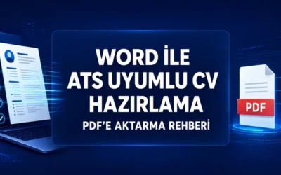 Microsoft Word ile ATS Uyumlu CV Nasıl Hazırlanır? PDF’e Aktarma Rehberi